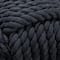 Hello Honey® 6" Black Nautical Rope Knot Decoration